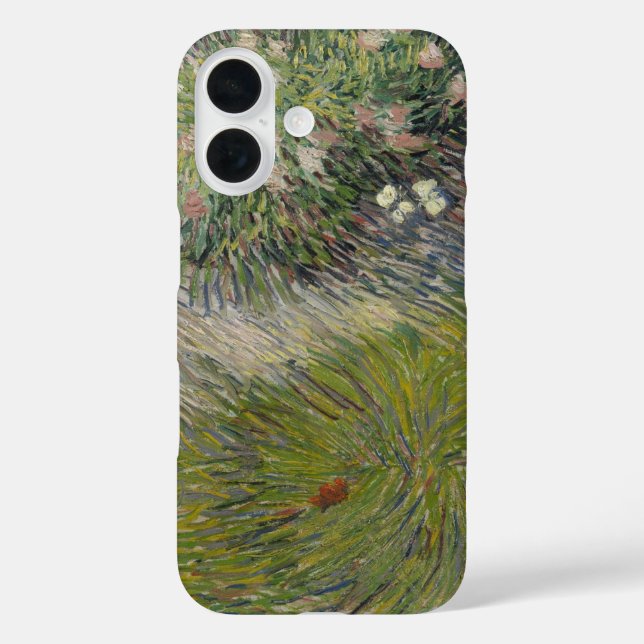 Grass and Butterflies by Vincent van Gogh Case-Mate iPhone Case (Back)