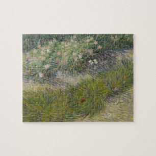 Grass and Butterflies by Vincent van Gogh Jigsaw Puzzle