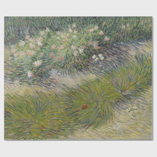 Grass and Butterflies Vincent Van Gogh Wrapping Paper