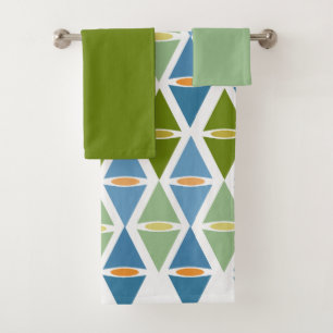Grass and Sky Bath Towel Set
