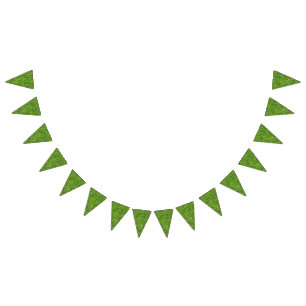 Grass and Turf Centre Bunting Flags