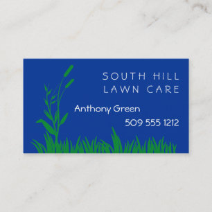 Grass and Weed Business Card