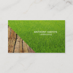 Grass and Wood 2 Business Card