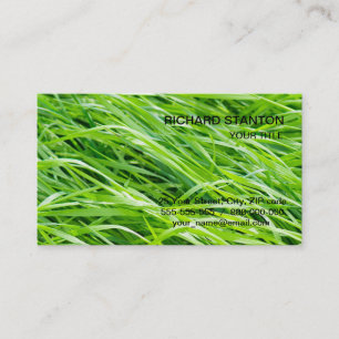 Grass Business Card