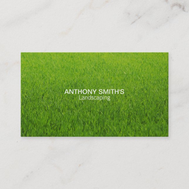 Grass Business Card (Front)