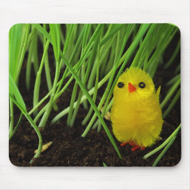 grass chick mouse mat (Front)