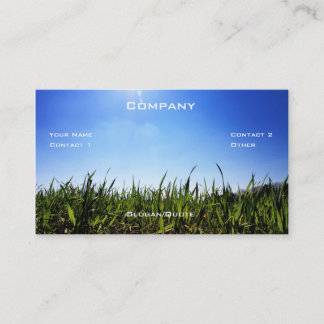 Grass Co. Business Card