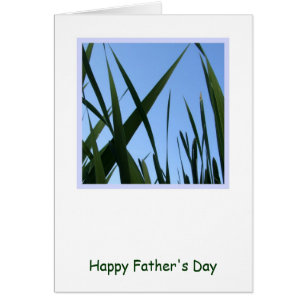 Grass Father's Day Card