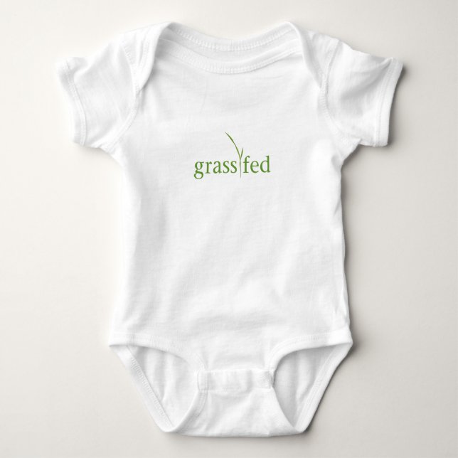 Grass Fed Baby Bodysuit (Front)