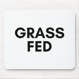 grass fed mouse mat