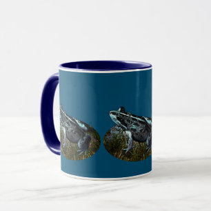 Grass Frog Painted, Coffee Mug