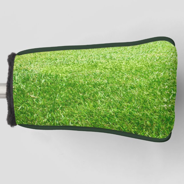 Grass Golf Head Cover (Front)
