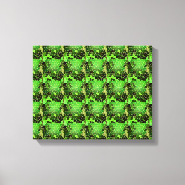 Grass Green Canvas Print (Front)