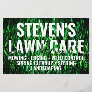 Grass grow bold  flyer