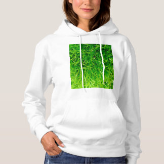 Grass Hooded Sweatshirt for Women