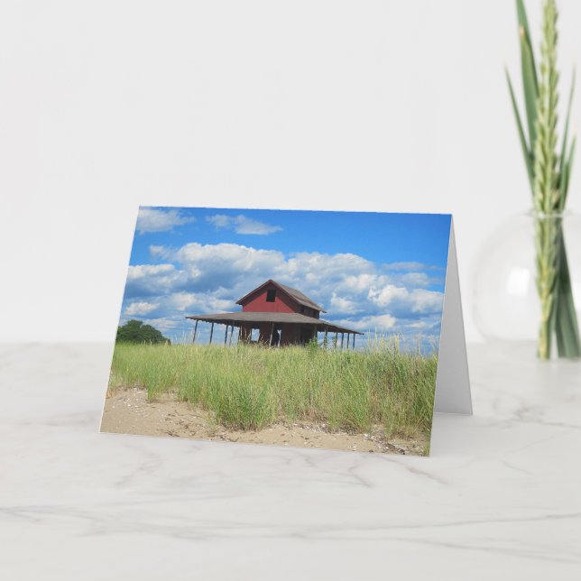 Grass Island Notecard (Front)