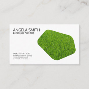 Grass Landscape Architect Business Card