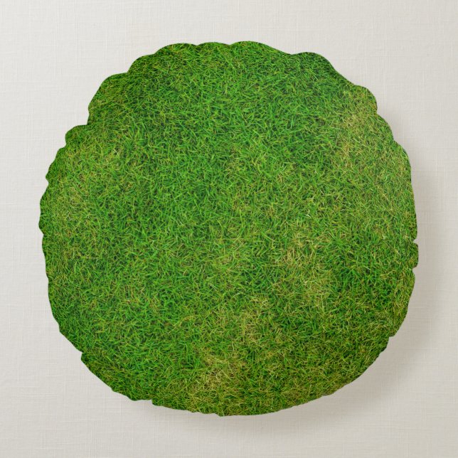 Grass Lawn Round Cushion (Front)