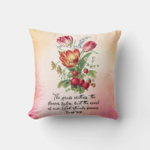 Grass Withers Flower Fades Word Of God Bible Verse