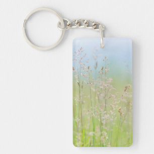Grasses in motion key ring