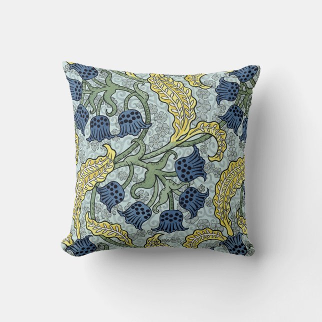 Grasset's Vintage "Lily of the Valley" Cushion (Front)