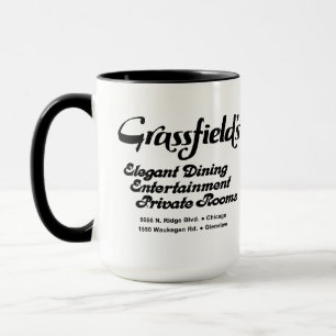 Grassfield's Restaurants, Chicago, Glenview, ILL Mug