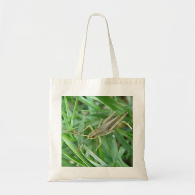 Grasshopper Budget Tote Bag (Front)