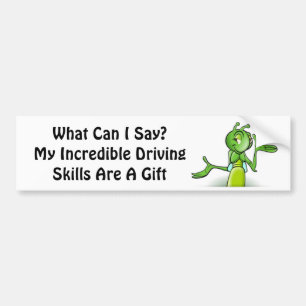 Grasshopper Bumper Sticker