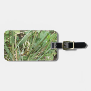 Grasshopper Camouflage Custom Luggage Tag