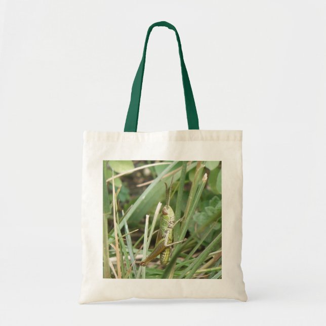 Grasshopper Camouflage Tote Bag (Front)