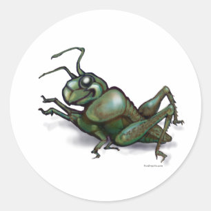 Grasshopper Classic Round Sticker