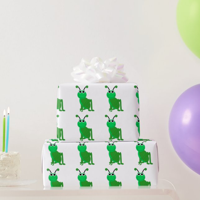 Grasshopper Design Wrapping Paper (Party Gifts)