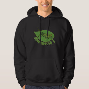 Grasshopper Gardener Nature Entomology Insect Hoodie