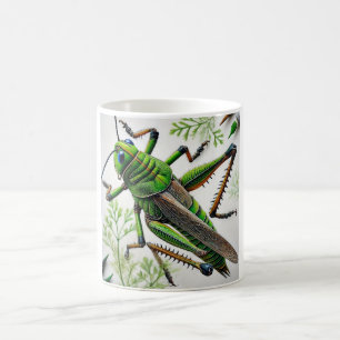 Grasshopper in natural environment 251024IREF222 - Coffee Mug