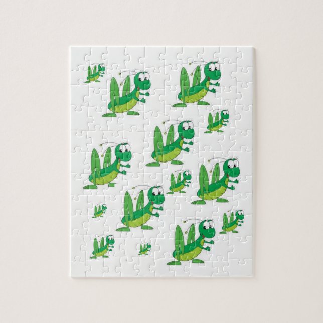Grasshopper Jigsaw Puzzle (Vertical)