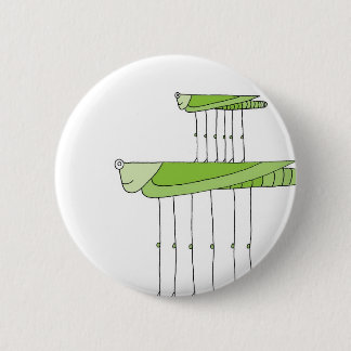 Grasshopper Stack 6 Cm Round Badge
