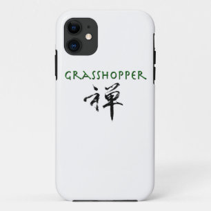 Grasshopper with "Zen" symbol iPhone 11 Case