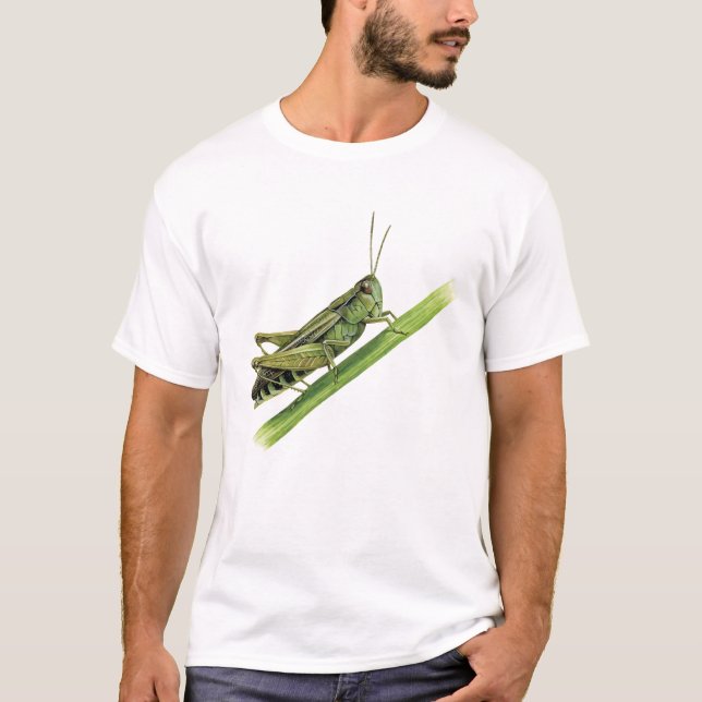 Grasshoppers Cute Grasshopper T-Shirt (Front)