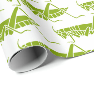 Grasshoppers Wrapping Paper