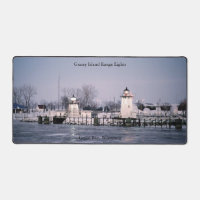Grassy Island Range Lights desk mat