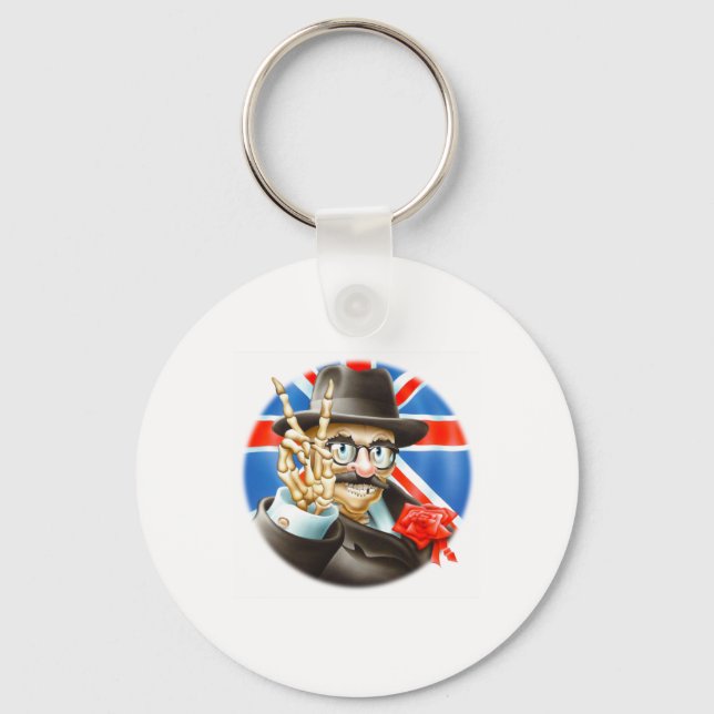 Grateful Dead Europe 72 1  Key Ring (Front)