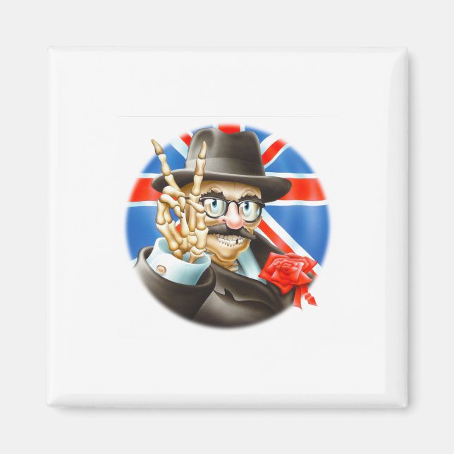 Grateful Dead Europe 72 1  Magnet (Front)