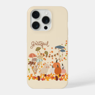 Grateful Fall Bunny iPhone 15 Pro Case