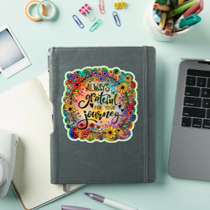 Grateful for Your Journey Floral Fun Inspirivity