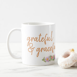 Grateful & Graceful Dancing Hamster Coffee Mug