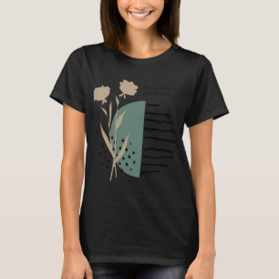Grateful Heart Abundance Within Simply Thankful Bl T-Shirt