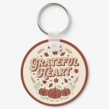 Grateful Heart Autumn Pumpkin Design