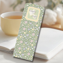 Grateful Heart Joyful Life Floral Bookmark