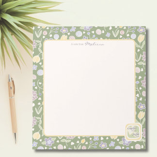 Grateful Heart Joyful Life Personalised Notepad