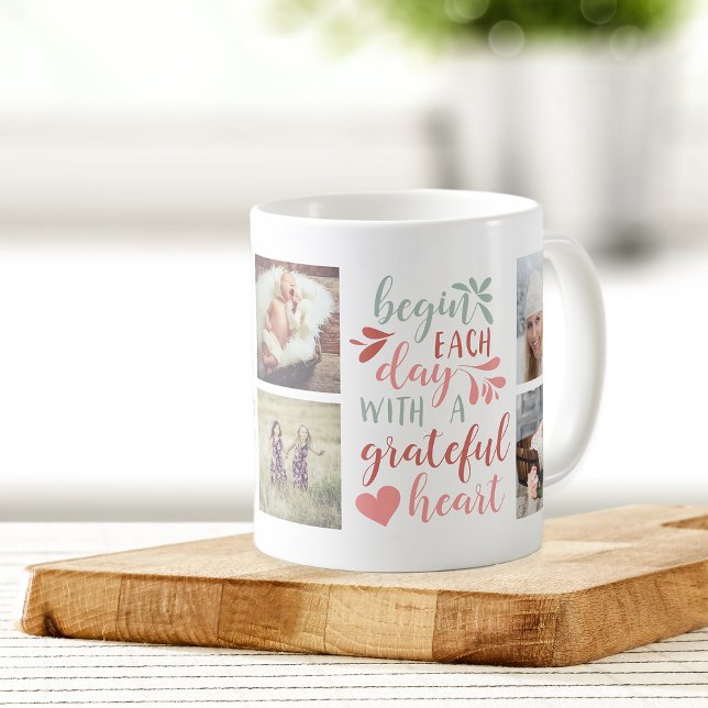 Grateful Heart Photo Mug (Creator Uploaded)
